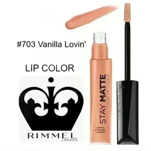 Rimmel London Stay Matte Liquid Lip Color #703 Vanilla Lovin